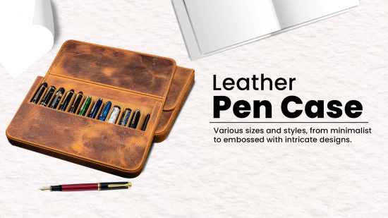 Leather Pen Case